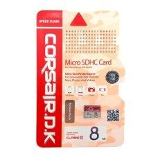 Yaddaş kartı Corsair 8GB microSDHC class 10 UHS-I