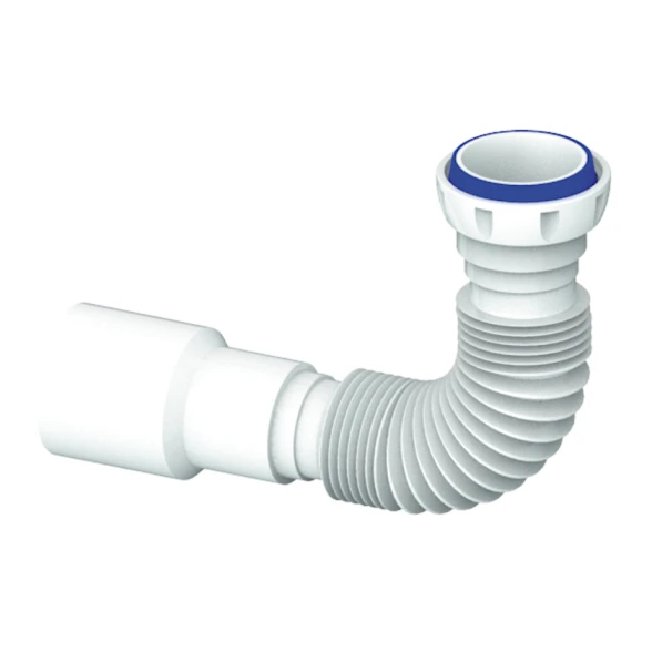 Гибкая труба Unicorn D45 для сифона, белый Гибкая труба Unicorn D45 для сифона, белый
