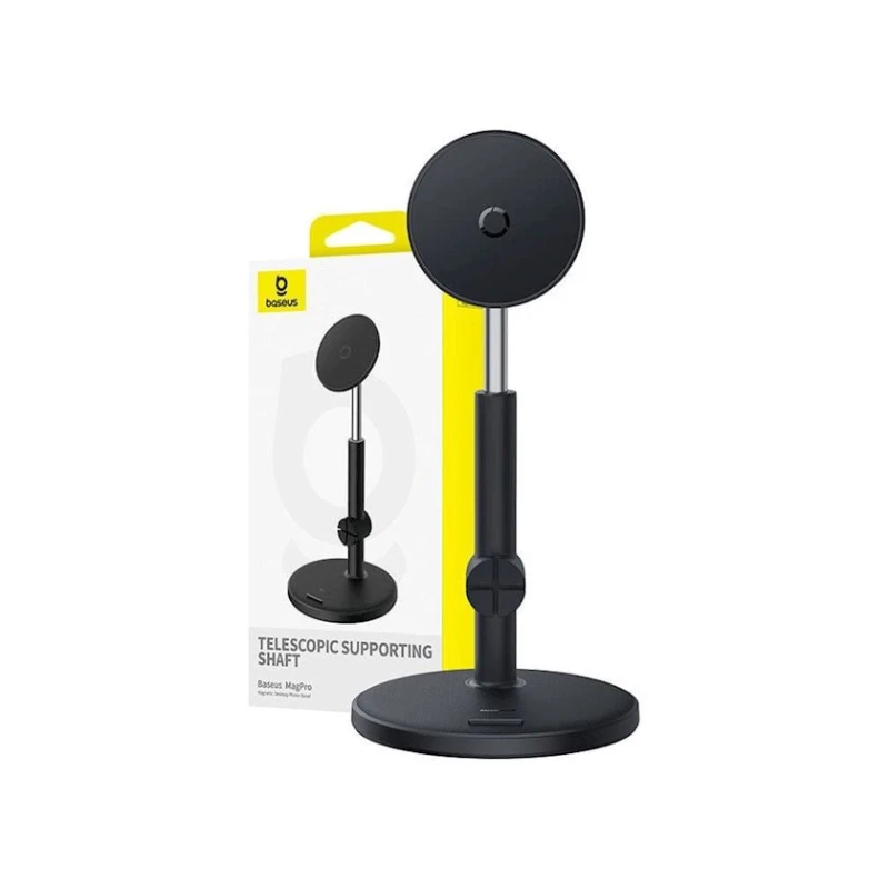Подставка для телефона Baseus MagPro Telescopic Shaft Black Подставка для телефона Baseus MagPro Telescopic Shaft Black