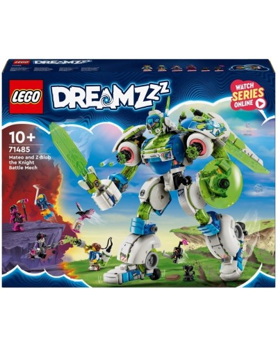Konstruktor LEGO Dreamzzz Mateo and Z-Blob the Knight Battle Mech 71485, 1333 parça, 10 yaşdan