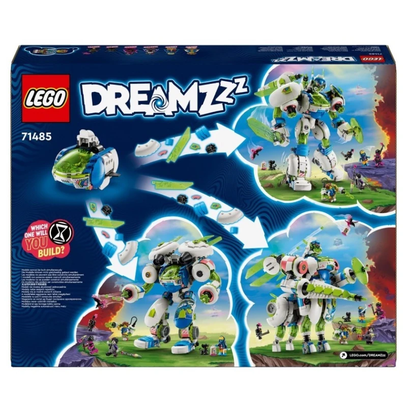 Конструктор LEGO Dreamzzz Mateo and Z-Blob the Knight Battle Mech 71485, 1333 детали, от 10 лет