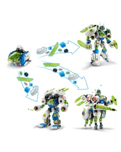 Konstruktor LEGO Dreamzzz Mateo and Z-Blob the Knight Battle Mech 71485, 1333 parça, 10 yaşdan