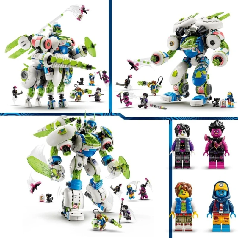 Конструктор LEGO Dreamzzz Mateo and Z-Blob the Knight Battle Mech 71485, 1333 детали, от 10 лет