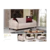 Divan Ayla, krem, 220x80x80 mm, rahat və şık dizayn