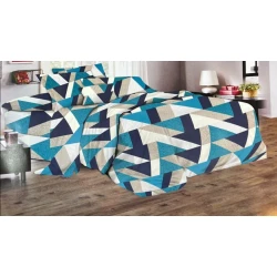 Комплект постельного белья MiraNova CTS-598, пододеяльник 200x220 см, простыня 220x240 см, 2 шт. наволочки 50x70 см, двуспальный, хлопок