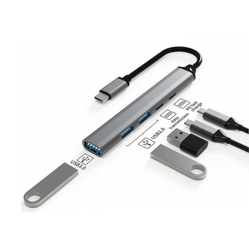 USB HUB Type-C Hub 5in1