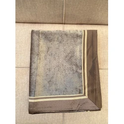 Чехол на диван MiraNova LQ-082, коричневый