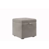 Пуфик 129, серый, 40x35x35 см Пуфик 129, серый, 40x35x35 см