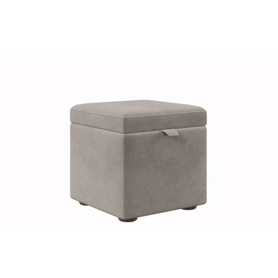 Пуфик 129, серый, 40x35x35 см Пуфик 129, серый, 40x35x35 см