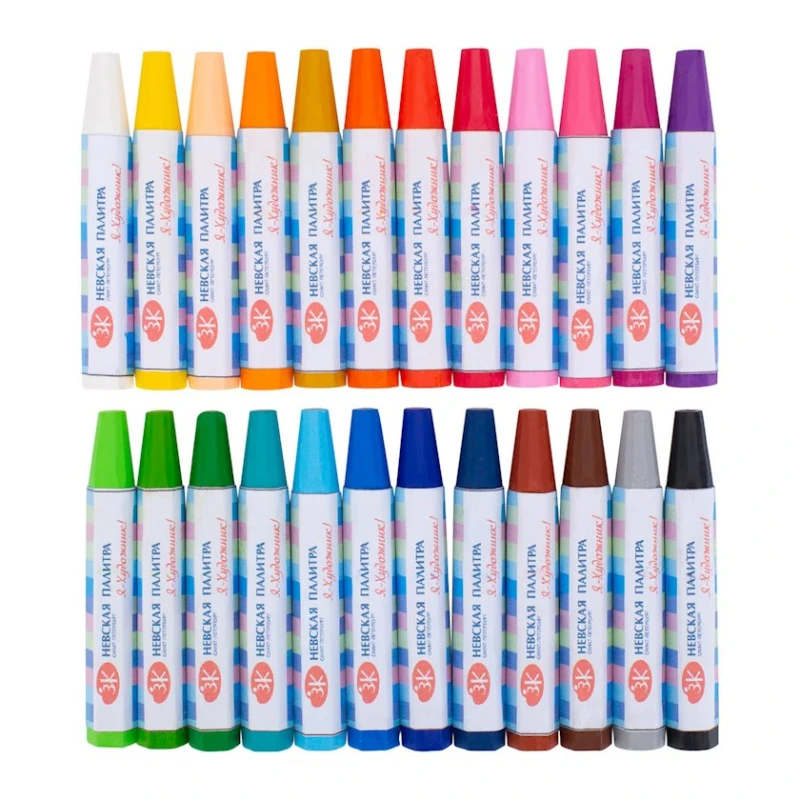 Набор масляной пастели Невская палитра Я - Художник!, 24 цвета