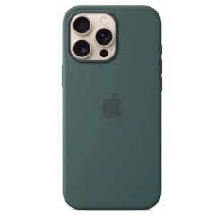 Чехол Apple Silicone Case with MagSafe для iPhone 16 Pro Max Lake Green (Официальная гарантия) Чехол Apple Silicone Case with MagSafe для iPhone 16 Pro Max Lake Green (Официальная гарантия)