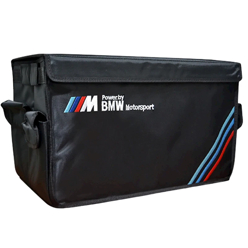 Avtomobil üçün çanta-orqanayzer BMW Big, 30x30x50 sm, qara Avtomobil üçün çanta-orqanayzer BMW Big, 30x30x50 sm, qara