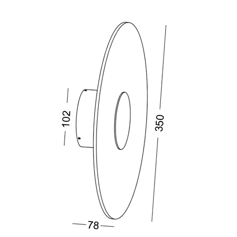 Настенный светильник Lustore LSW436-GD, 7.8x35x35 см, золотистый Настенный светильник Lustore LSW436-GD, 7.8x35x35 см, золотистый