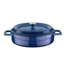 Böyük tava Lava Multi-Purpose, çuqun, göy, 24 sm