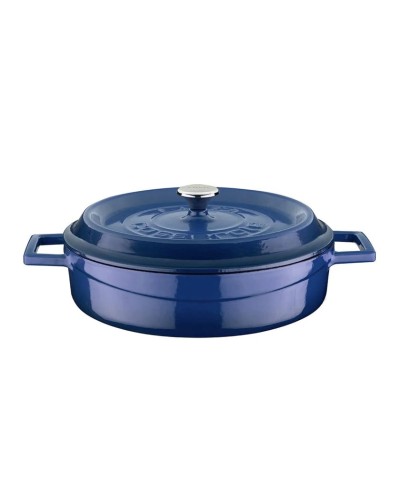Böyük tava Lava Multi-Purpose, çuqun, göy, 24 sm