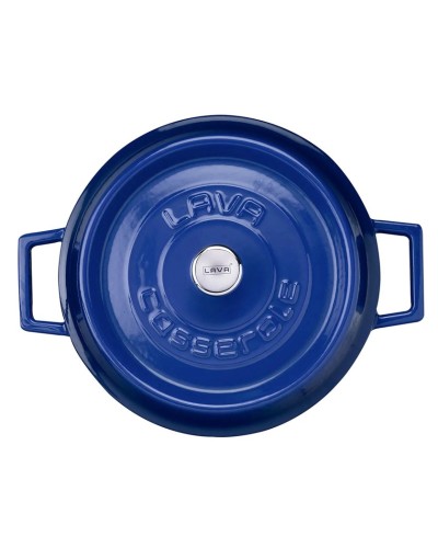 Böyük tava Lava Multi-Purpose, çuqun, göy, 24 sm