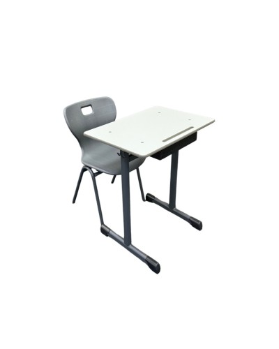 Məktəbli masası və oturacaq Parta 64x47x75, laminat, oturacaq plastik, qələm yeri və səbət - GM_37100007