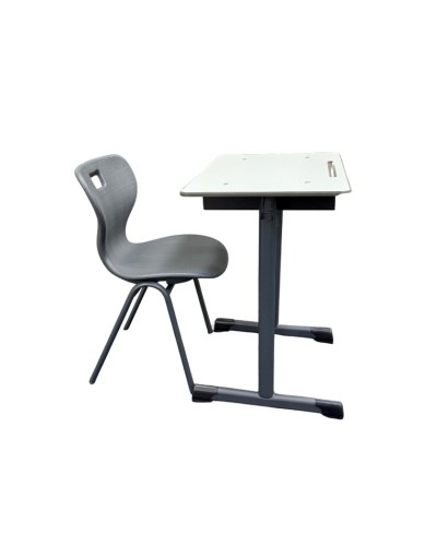 Məktəbli masası və oturacaq Parta 64x47x75, laminat, oturacaq plastik, qələm yeri və səbət - GM_37100007