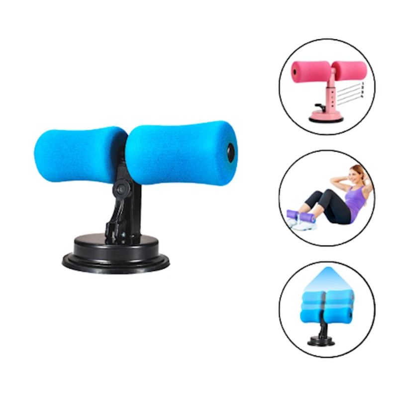 Тренажер для пресса Gymnic 2207/1, черный/голубой Тренажер для пресса Gymnic 2207/1, черный/голубой