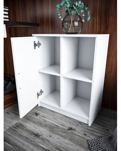 Tumba 60x33x75.5 sm, LDSP, Ağ