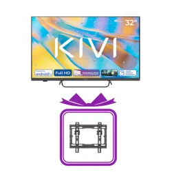 Телевизор Kivi 32F760QB + Кронштейн в подарок