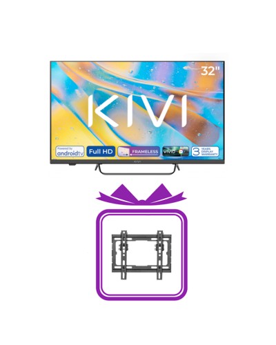 Televizor Kivi 32F760QB + Kronşteyn hədiyyə