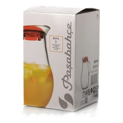 Кувшин Pasabahce Bistro 80102, 1 л, 15 см, стекло, прозрачный