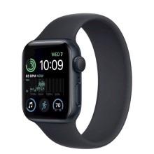 Ağıllı saat Apple Watch SE 2 2022 40mm Midnight Aluminum Case with Midnight Sport Band (MNL83LL/A)