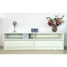 TV üçün tumba Letta 3563 TV2, 50x40x180 sm, LDSP, ağ