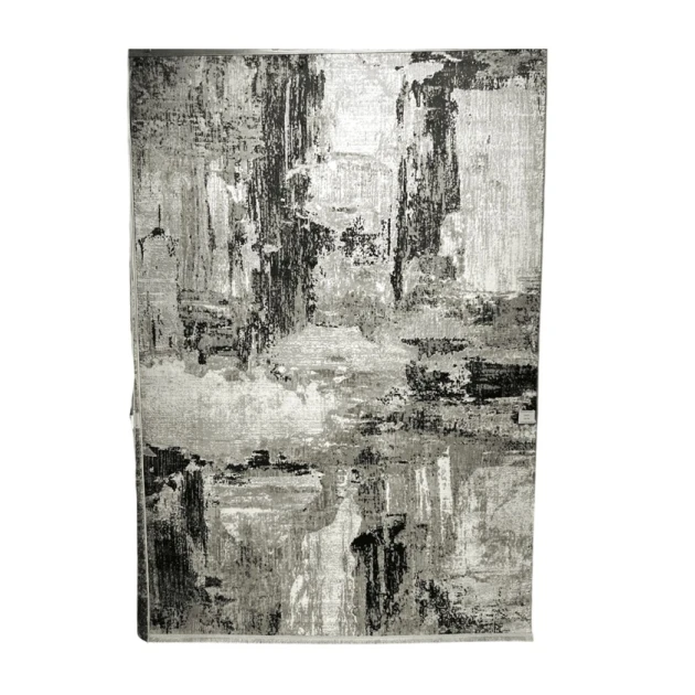 Ковер SHA-00003482, натуральный шелк, разноцветный, 100x200 см