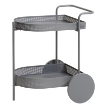 Stellaj JYSK Jukkerup, 62x50x69 sm, tünd boz
