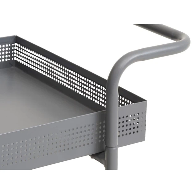 Стеллаж JYSK Jukkerup, 62x50x69 см, темно-серый