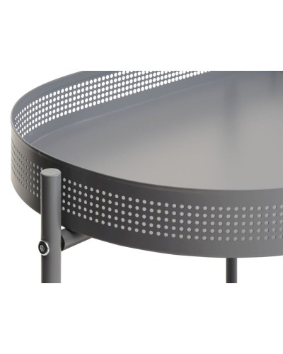Stellaj JYSK Jukkerup, 62x50x69 sm, tünd boz