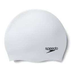 Üzgüçülük üçün papaq Speedo Moulded Silicone Cap 8-7098414572, ağ