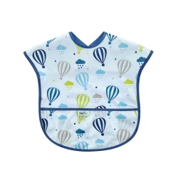 Слюнявчик Babyjem Balloons, голубой Слюнявчик Babyjem Balloons, голубой