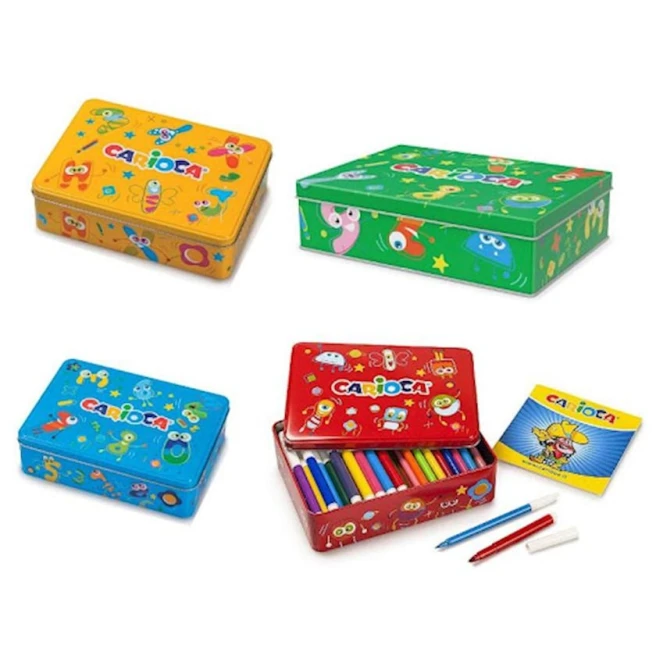 Flomasterlər dəsti Carioca Colouring Tin, 100 əd, məhsul çeşiddə