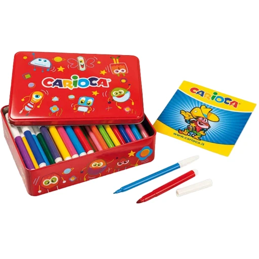 Flomasterlər dəsti Carioca Colouring Tin, 100 əd, məhsul çeşiddə