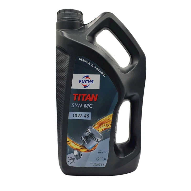 Motor yağı Fuchs SYN MC, 10W-40, 4 l Motor yağı Fuchs SYN MC, 10W-40, 4 l