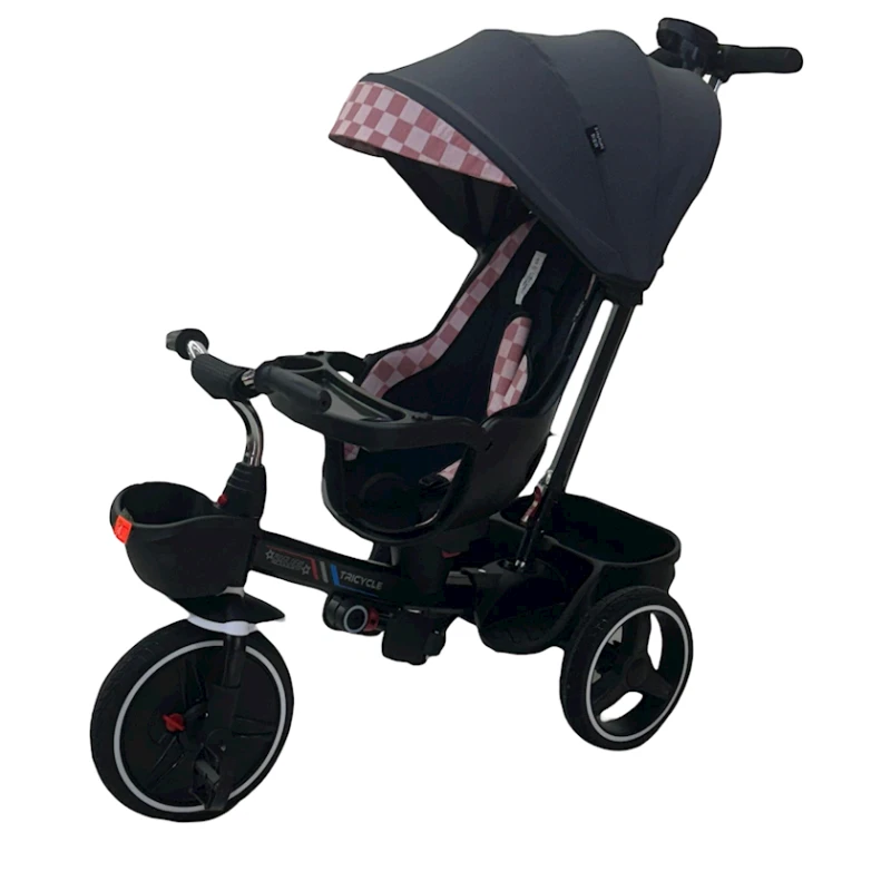 Uşaq üçün üçtəkərli velosiped FZ-HLF108, qara