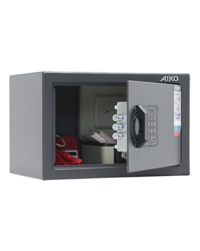 Mebel seyfi Aiko T-200 EL, elektron kodlu, qrafit, 200x310x200 mm