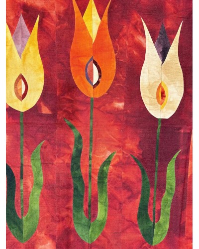 Əl işi kilim xalça Natural halı ELX05, 153х160 sm, pambıq, qırmızı