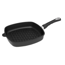 Qril tavası Leggno BLK2200BBQ28, 28x28 sm, çuqun, qara