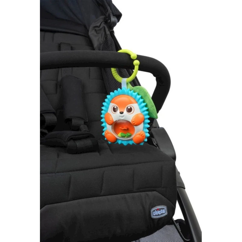 Игрушка-подвеска Chicco Hedgehog Rattle, 3-24 месяцев, разноцветный Игрушка-подвеска Chicco Hedgehog Rattle, 3-24 месяцев, разноцветный