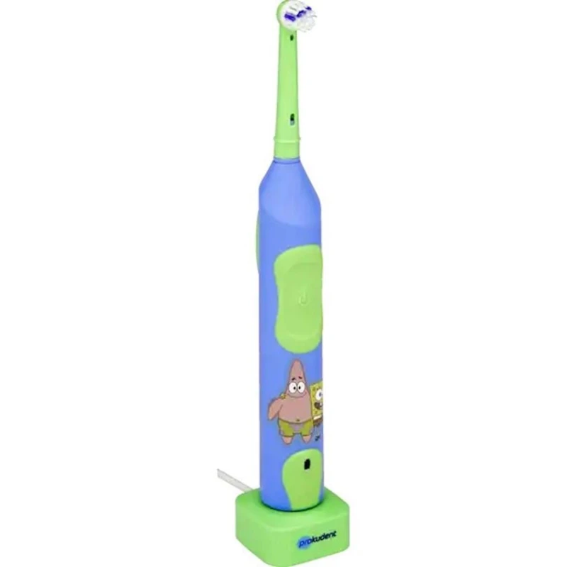 Детская электрическая зубная щетка Prokudent SpongeBob, 3+ года, товар в ассортименте Детская электрическая зубная щетка Prokudent SpongeBob, 3+ года, товар в ассортименте