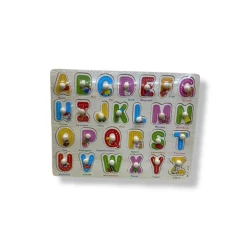 Развивающая алфавитная доска для детей, 4+ лет, дерево Развивающая алфавитная доска для детей, 4+ лет, дерево