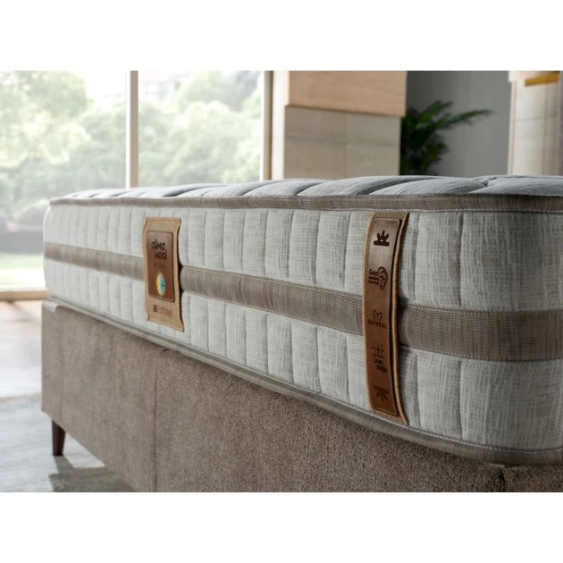 Матрас Istikbal Clima Wool Ultra, 160x200x28 см, белый