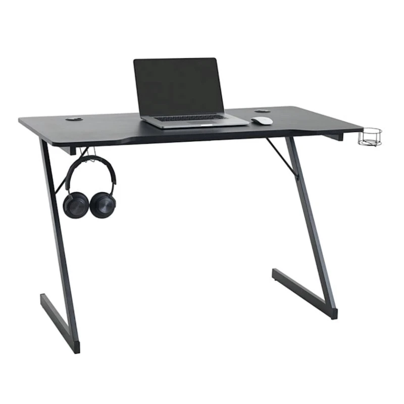 Игровой стол JYSK Halsted 60x120, черный Игровой стол JYSK Halsted 60x120, черный