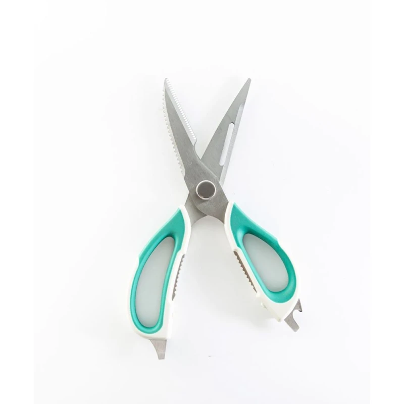 Qayçı Hom-me 101694, 23 sm, paslanmayan polad/plastik, gümüşü/mavi