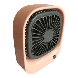 Мини-вентилятор офисный 1001box, USB, розовый