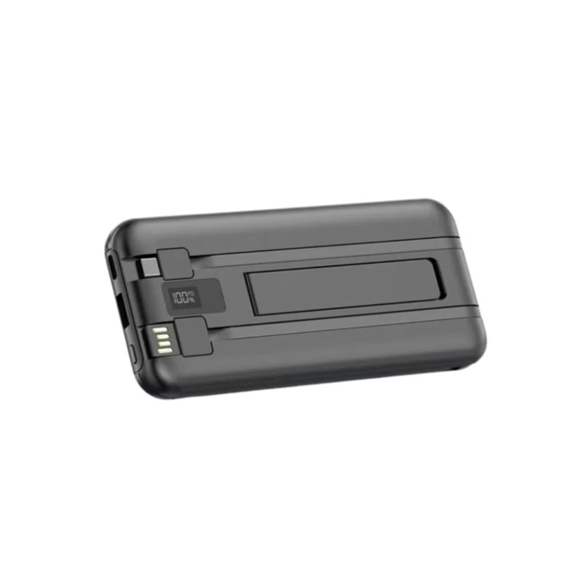 Xarici akkumulyator Aspor A371, Qara